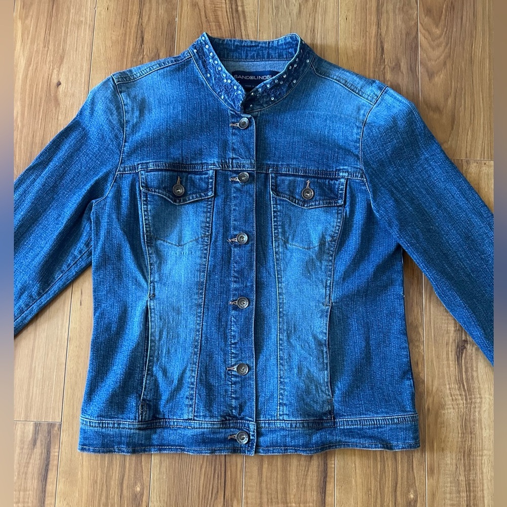 Bandolino Indigo Denim Jacket - Picture 3 of 12